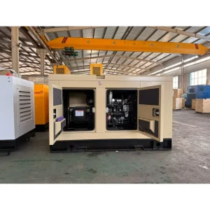 60kw Pure Copper Alternator Silent Diesel Watercooled 3 Phase Generator 75kva for Hospital