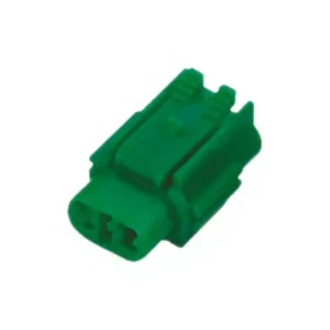 6180 2591 2 Pole Plastic Green Auto Wire Female Connector