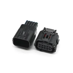 6189 1134 6188 0696 Male Female 10 Pin Copper Contact Nylon Housing IP67 Waterproof 12V 2A Distance Sensor Car Plug Adapter