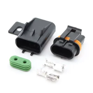 630 Automotive Fuse Holder Connector Socket 2 Way Male Female Electronic Fan Auto Connector 12033769 12034269