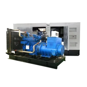 640kW 800kVA 6 Cylinder Silent Diesel Generator Copper Radiator Industrial Use High Power Open Frame