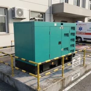 64KW 80KVA Diesel Generator 4BTA 3 Phase 50Hz 60Hz ATS