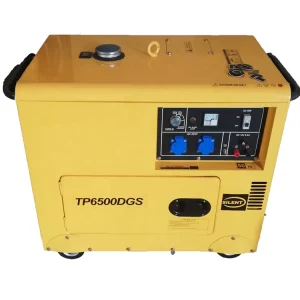 6500W 6.5KW 8KVA Diesel 4 Stroke Air Cooled Silent Fuel Efficient Portable Generator for Industrial Backup Power