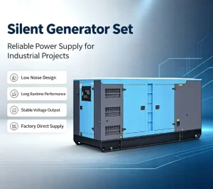 650KW Silent Diesel Genset 3 Phase ATS Remote Start Industrial Factory & Workshop Backup