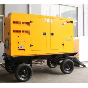 65kva 50kw Silent Type Diesel Generator Set with ATS for Engine Mobile Food Trailer