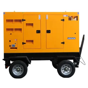 65kva 50kw Silent Type Diesel Generator Set with ATS for Engine Mobile Food Trailer