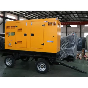 65kva 50kw Silent Type Diesel Generator Set with ATS for Engine Mobile Food Trailer