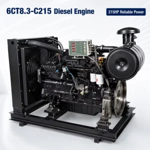 6CTA8.3-C215 215HP 8.3L 6 Cylinder Inline Water Cooled Diesel Engine for Excavator Loader and Construction Machines