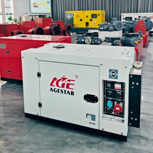 6KVA ~ 11KVA Super Silent Diesel Genset 110V 220V 380V Portable Electrical Generators for Home 10KW 50 60HZ Generator