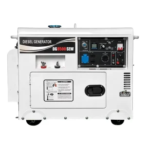 6KW 6KVA Portable Silent Diesel Welding Machine Generator for Home Architecture Single Phase 220V Low Noise Factory Direct Sale
