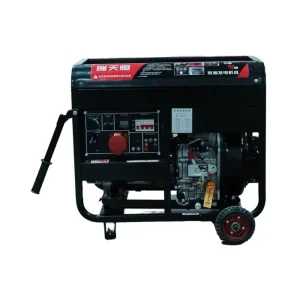 6KW 7.5KVA Portable Low Fuel Consumption High Power Green Energy Open Rack Diesel Generator EF7000TE 190FD