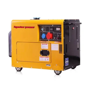 6KW Air Cooling System Silent Diesel Generator Sets Single Phase Three Phase 5KW 5.5KW 7KW Generator Set Optional ATS