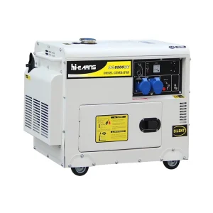 6KW Single Phase Silent DG8500SE Electric Diesel Generator
