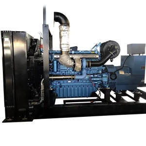 6M33D670E200 670KW 835KVA Open Frame Type Diesel Generator Brushless Alternator Remote Start Control 50/60HZ With ATS