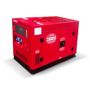 6kva 10kva Mini Air Cooled Silent Diesel Generator 12kva Single Phase with Electric Power System