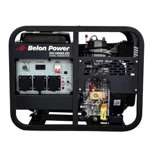 7.5 KW 8KW Open Frame Single Phase Diesel Generator 32.6 18.75A 230 400V 50 60Hz with ATS 192F Diesel Engine 14L Fuel Tank