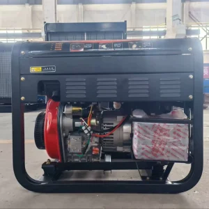 7.5KW 10KW Portable Single Cylinder Diesel Genset Electric Power Generator Set for Reliable Outdoor Use