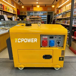 7.5kw 10kVA Single Phase Portable Diesel Generator Set with ATS 230V Air Cooled Electric Start Silent