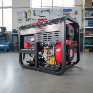 7.5kw Portable Diesel Generator Set with Brand Power Engine and Controller for Household