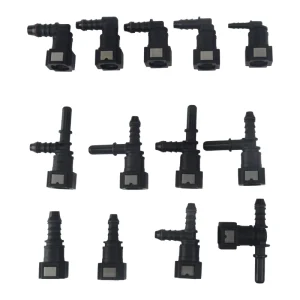 7.89mm Auto Car Fuel Line Hose Coupler Quick Release Connect Connector with ID 3mm to 10mm Fit for All Car Truck Styling