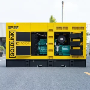 700KVA 560KW Silent Diesel Genset Auto Start Brushless Alternator 50Hz Water Cooling 4 Cylinder Diesel Generator ATS Optional
