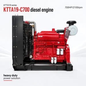 700hp KTTA19-C700 2100rpm Water Cooled 4 Stroke Diesel Engine Assy for Heavy Construction Machinery and Mining