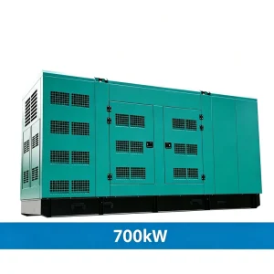 700kW 875kVA SDEC Series Brushless Alternator AVR for Mine Power Soundproof Silent Type Diesel Generator Set