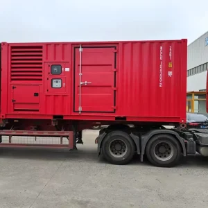 700kW Container Electric Silent Diesel Generator 875kVA Soundproof Power Generator