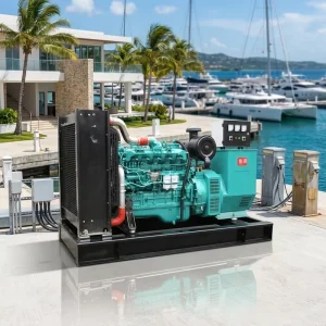 70KW 87.5KVA 60hz Open Frame Diesel Generator Set Euro III Fuel Saving Stable Power for Farm Construction Small Factory