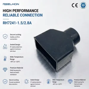 7241 1.5 2.8A Auto Connect Pin Waterproof Electrical Wire Harness Plug Automotive Sealed Housing Connector