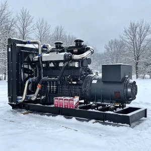 728KW 900kva 1000kva Shangchai Containerized Silent Diesel Generator Set 6 Cylinder for Data Center Construction Project