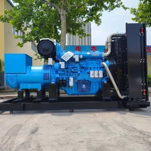 750kVA 600kW Silent Type Auto Start Open Frame Diesel Generator Weichai Engine ATS 1500 RPM Low for Field Exploitation Mine