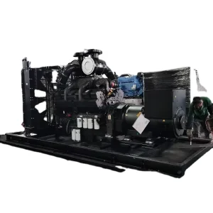 750kva 600KW High Power Low Fuel Consumption 3 Phase 50/60Hz Auto Start Open Frame for Engine Diesel Generator Set ATS