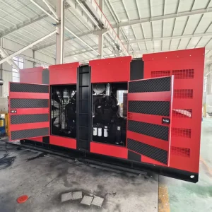 750kva 600KW High Power Silent Low Noise 3 Phase 400V 50/60Hz Auto Start 1800 RPM Diesel Generator Set ATS for Emergency Backup