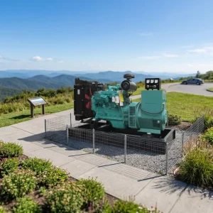 75KW 93.75KVA 3 Phase 50hz Brushless Open Frame Diesel Generator Set for Tourist Scenic Area Facilities