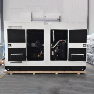75kw 100kva Portable Diesel Generator Silent Type Low Noise 75dB 8 12H Fuel Tank for Rental Event Construction