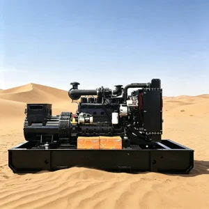 75kw 93.75kva Diesel Generator 4BTAA3.9-G13 40°C High Temperature Tropical Radiator for Sahara Middle East