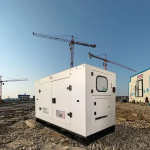 75kw Diesel Generator Silent Type Industrial Household Use Changfa Engine AC Single Phase 50/60Hz Auto ATS