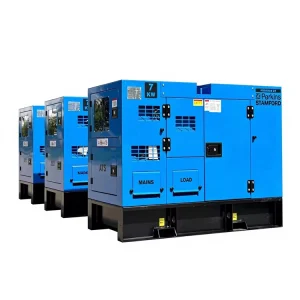 7KW 15KW 25KW 20KVA 30KVASilent Diesel Generator with for Engine 50HZ 60Hz DC Electric Start