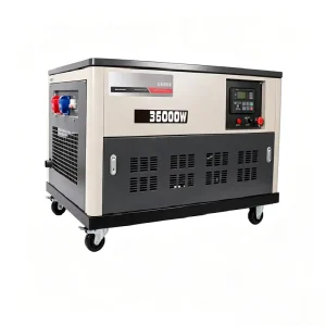 7KW Silent Diesel Generator 1 Phase 50Hz Electric Start Portable Home Backup Emergency Power Overload Protection