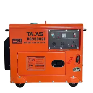 7KW Single Phase Diesel Generator with Auto & Remote Start 50/60Hz Frequency for Home Power Supply