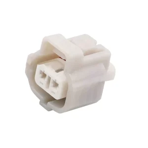 7S026B 2 21 Auto 2 Pin Brass 10A Wire Harness Adapter Connector Plug with 15cm Wires