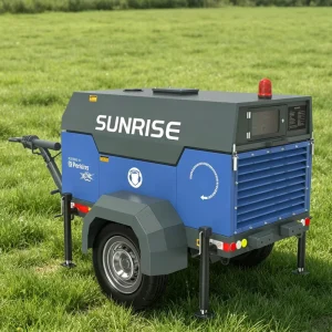 7kW 10kW 12kW 16kW Silent Trailer Mounted Diesel Generator 75dB Weatherproof Outdoor Construction Mobile Emergency Power Unit