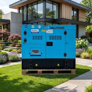 7kW Diesel Generator 10kVA Open Type Silent Canopy Trailer 15kW Power Plant 25kVA 20kW with Auto Start