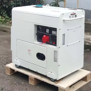 7kw 8kva 8kw Single Cylinder 4-Stroke Gasoline/Diesel Light Tower Silent Electric Start Remote Start 50Hz 230V Generator