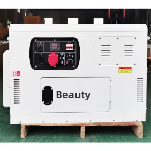8 10 12 15 20 22KVA Air-cooled Silent Diesel Generator Three-phase 380V 50Hz Mobile Vehicle for Construction Emergency Use