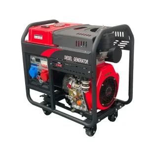 8 kW Diesel Generator Set 220 V 380 V Dual Voltage Small Industrial Outdoor Emergency Electric Start Portable