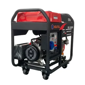 8 kW Diesel Generator Set 220 V Air Cooled Electric Start Single Phase Portable Single Cylinder Engine Outdoor Construction Site