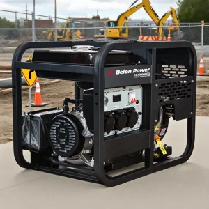 8.0KW Single Phase 230 400V Open Frame Portable Diesel Generator Small Size Engine