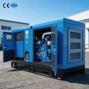 80 KVA Diesel Generator 220 380V 3 Phase 4 Cylinder Genset with Stamfod Type Brushless Alternator for Industrial Plant